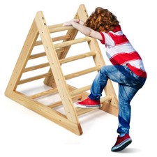 Kids Climbing Triangle Ladder
