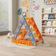 Kids Climbing Triangle Ladder