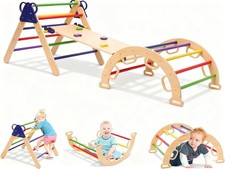 Wooden Climbing Frame Set for