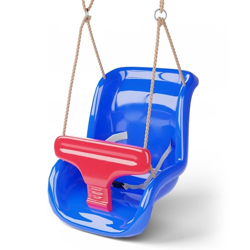 Blue toddler swing - blue, seat