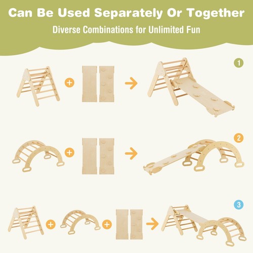 Triangle climbing set - 3-in-1,