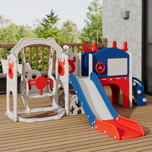 Toddler garden swing - toddler, slide