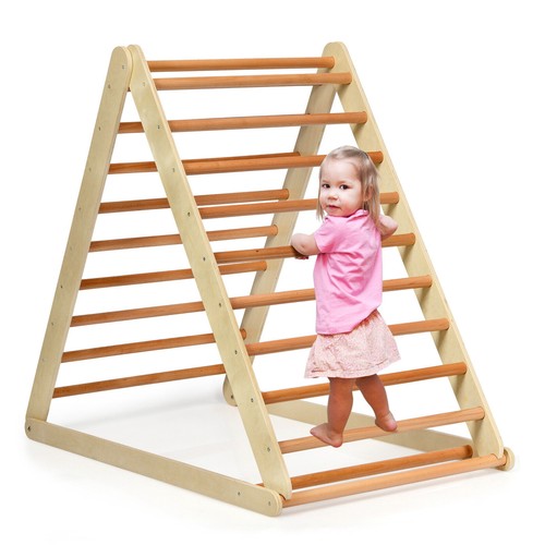 Wooden toddler climbing frame - wooden,