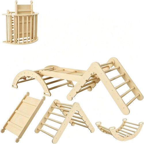 Wooden toddler climbing - toddler, frame